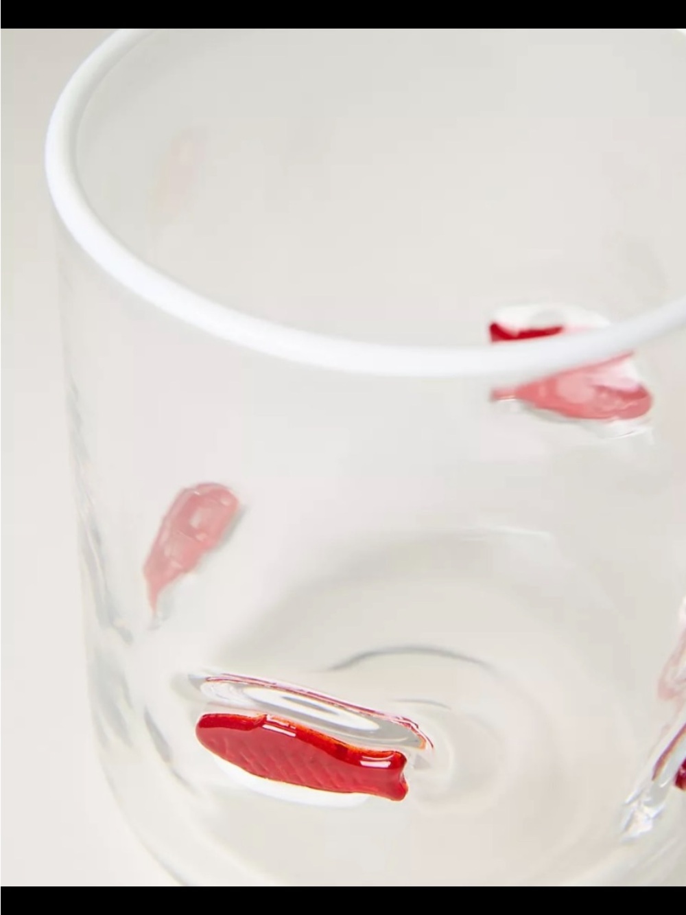 Anthropologie Iconic Hand Blown Drinking Glass. - Picture 3 of 6